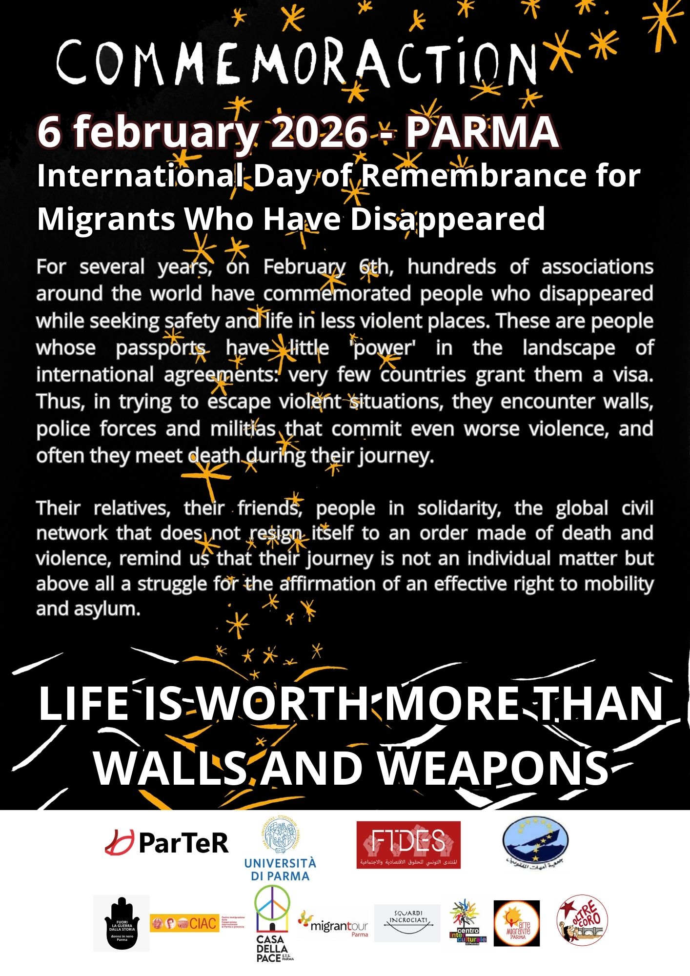 Flyer CommemorAction 2026