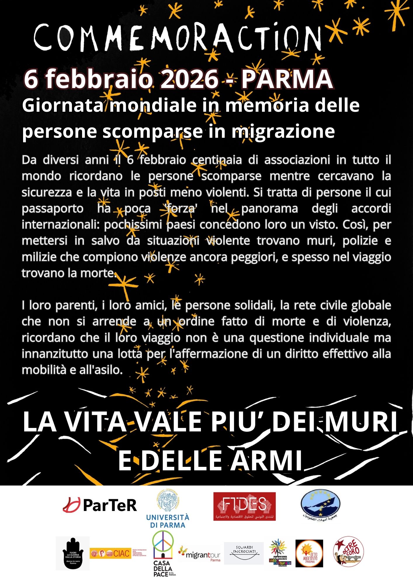 Volantino CommemorAction 2026