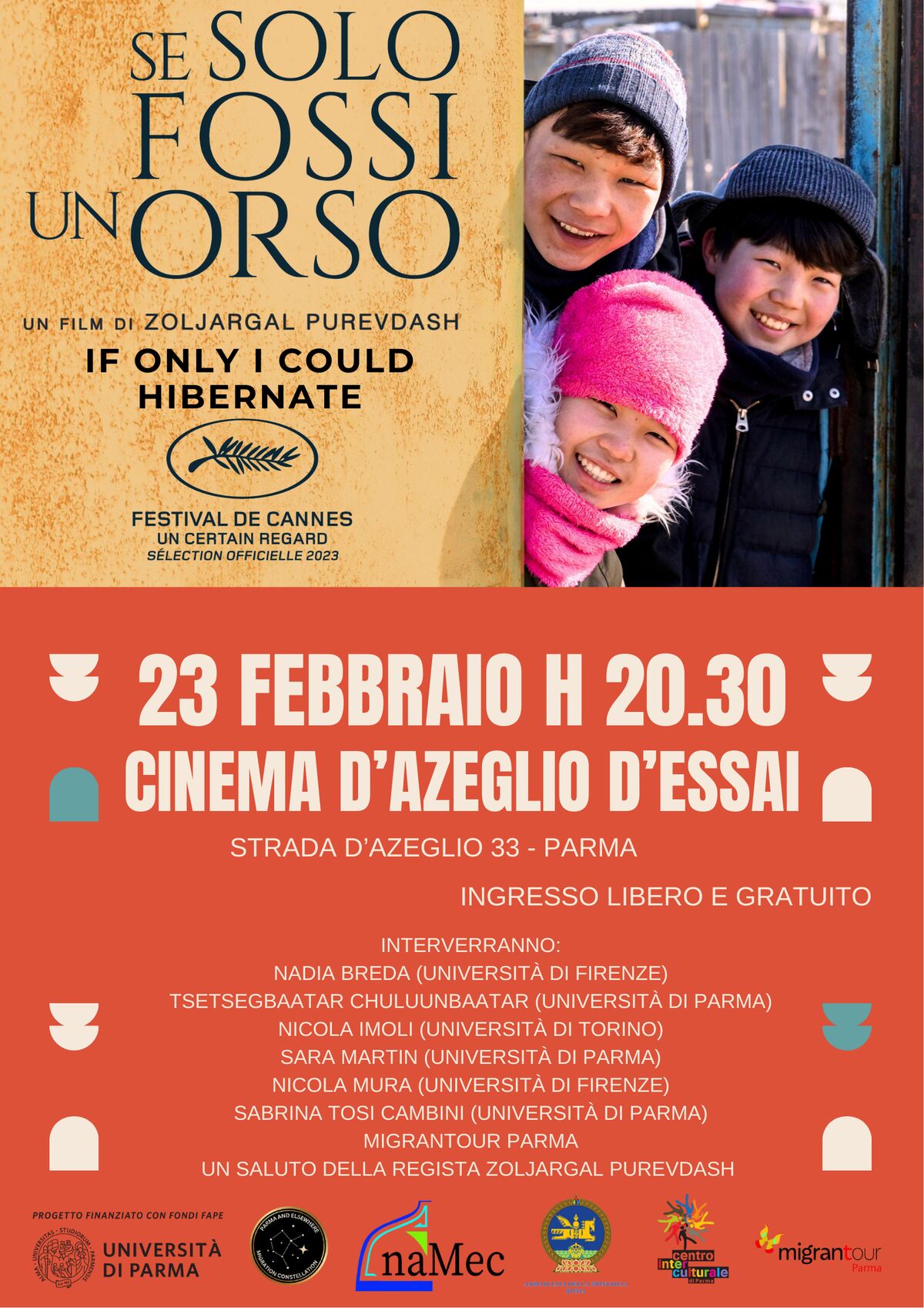 Se solo fossi un orso — Proiezione e dibattito