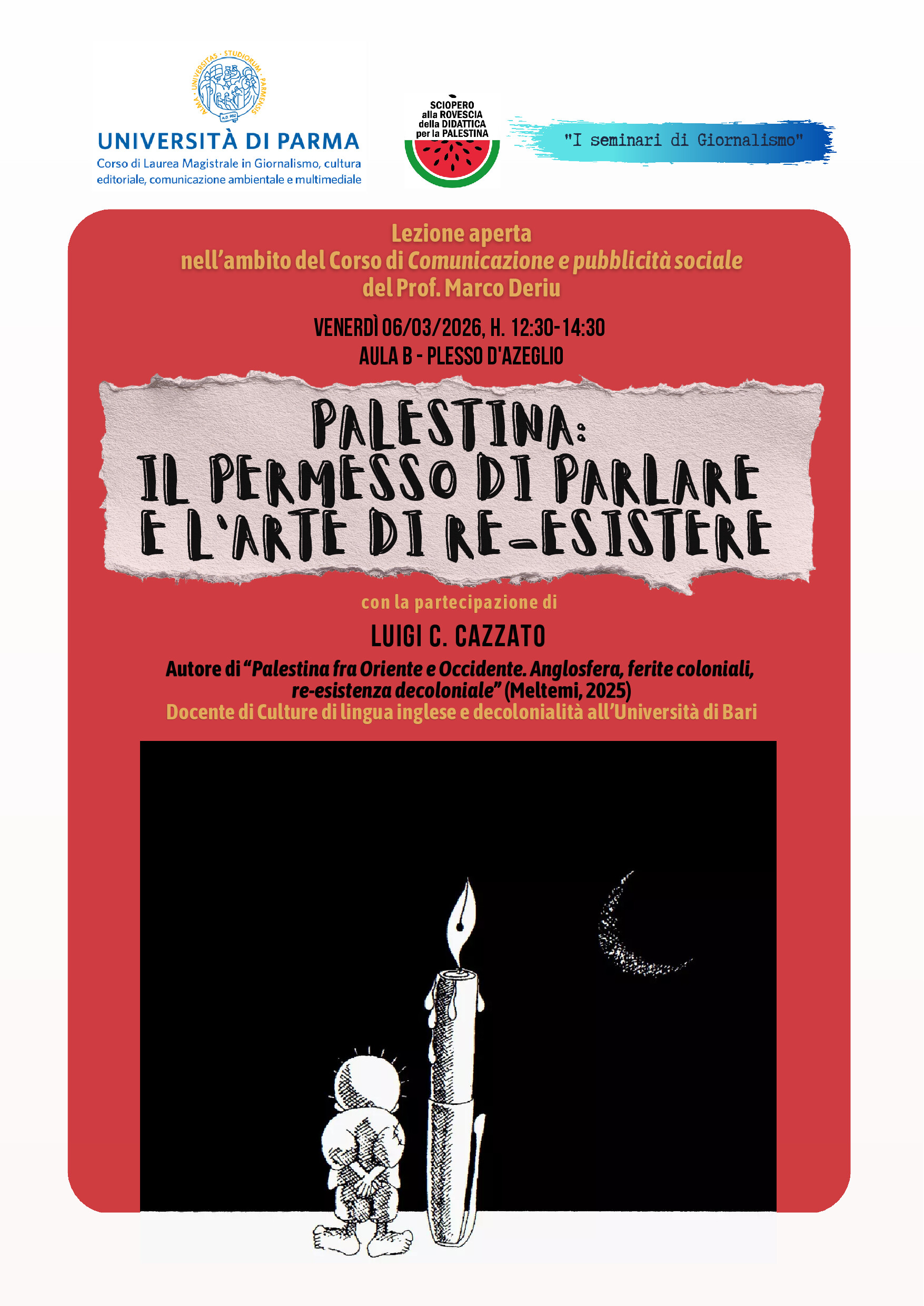Palestina: il permesso di parlare e l'arte di re-esistere